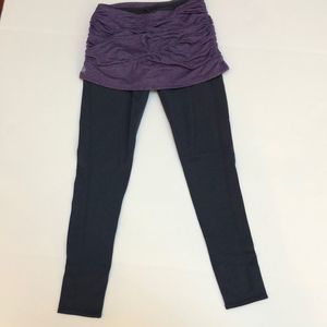 Athleta 2 in1 Leggings and Skirt